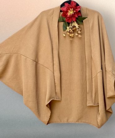 Kimono Lana Caramelo