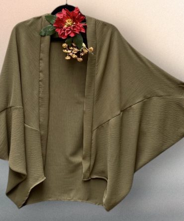 Kimono Lana Verde Militar